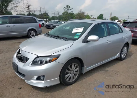 2010 Toyota Corolla S from USA, damaged, VIN 2T1BU4EE6AC267580